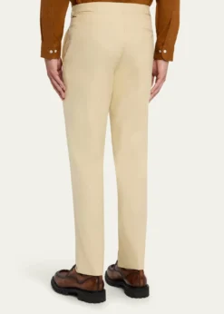 Anderson & SheppardMen's Style One Flat-Front Trousers