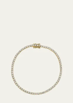 Anita Ko18k Yellow Gold Diamond Hepburn Bracelet