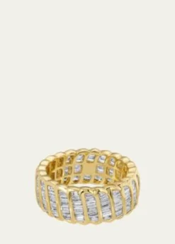Anita Ko18K Yellow Gold Large Baguette Diamond Zoe Ring