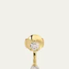 Anita Ko18K Yellow Gold Round Diamond Orbit Earring, Single