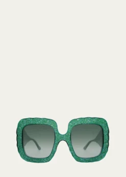 Anna-Karin KarlssonShade of Shelly Crystal Square Sunglasses