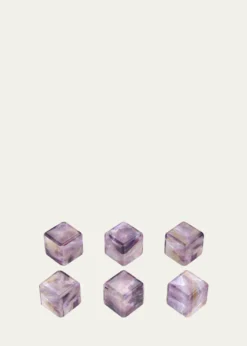 ANNA New YorkAmethyst Cubes, Set of 6