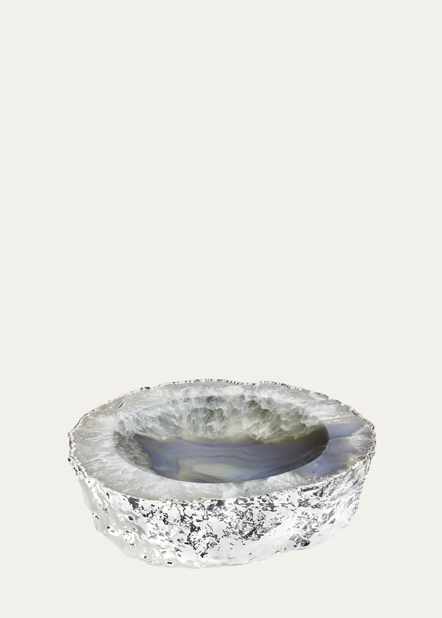 ANNA New YorkCascita Bowl, Natural Silver