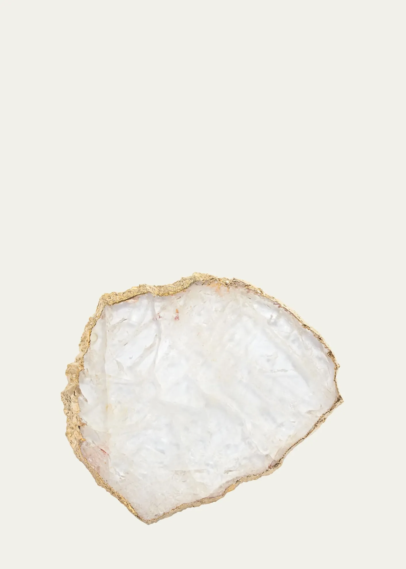 ANNA New YorkCrystal & Gold Platter