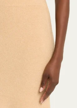 Anna QuanCampbell Bouclé Knit Midi Skirt