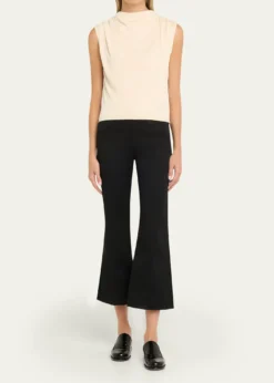 Anna QuanEmi Draped Jersey Top