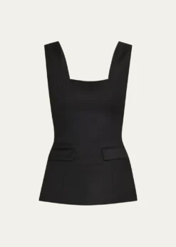 Anna QuanFelicity Sleeveless Wool Top