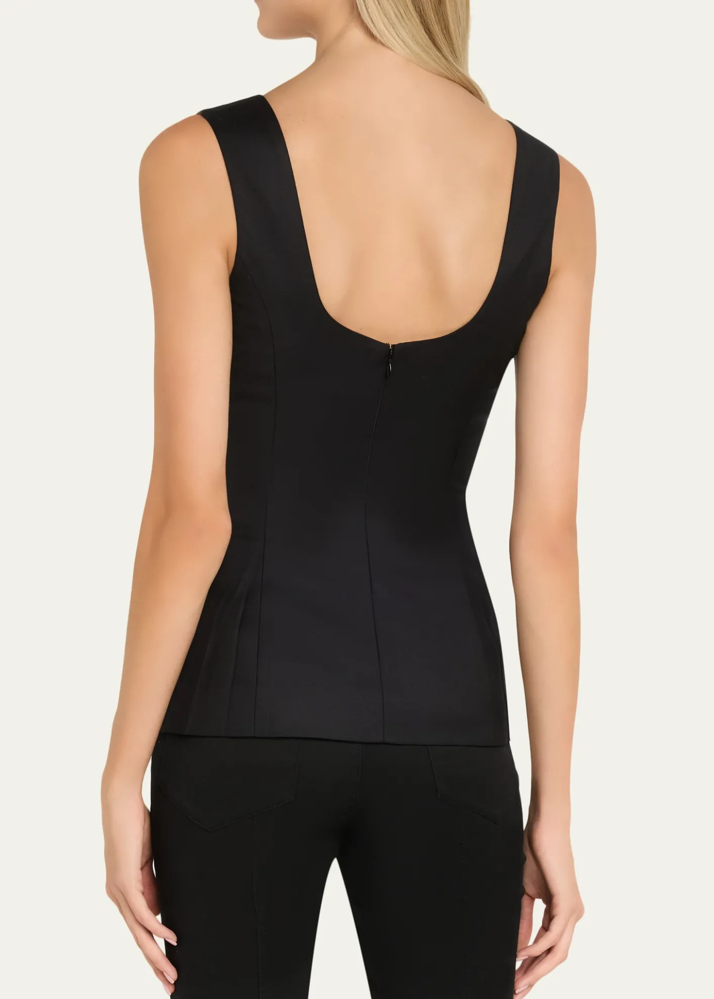 Anna QuanFelicity Sleeveless Wool Top