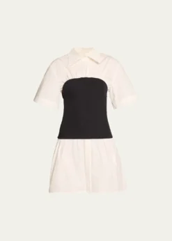 Anna QuanKali Combo Mini Dress