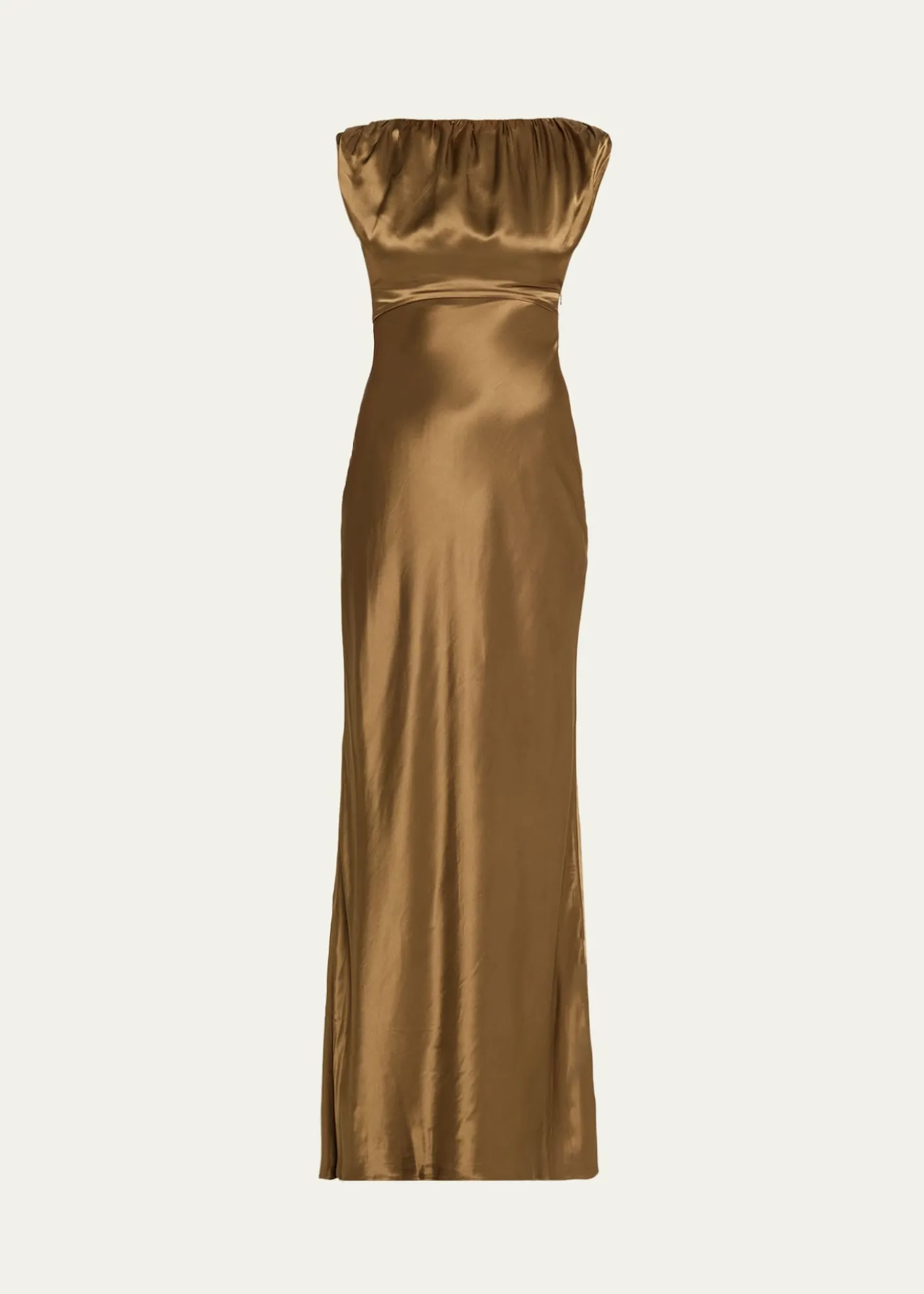 Anna QuanOphelia Satin Column Dress