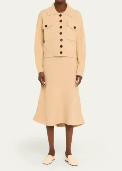 Anna QuanReagan Bouclé Knit Jacket