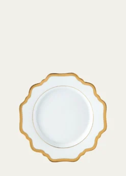 Anna Weatherley"Antique White with Gold" Bread & Butter Plate