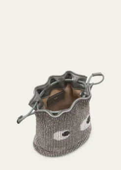 Anya HindmarchEyes Mesh Crystal Pouch Bag