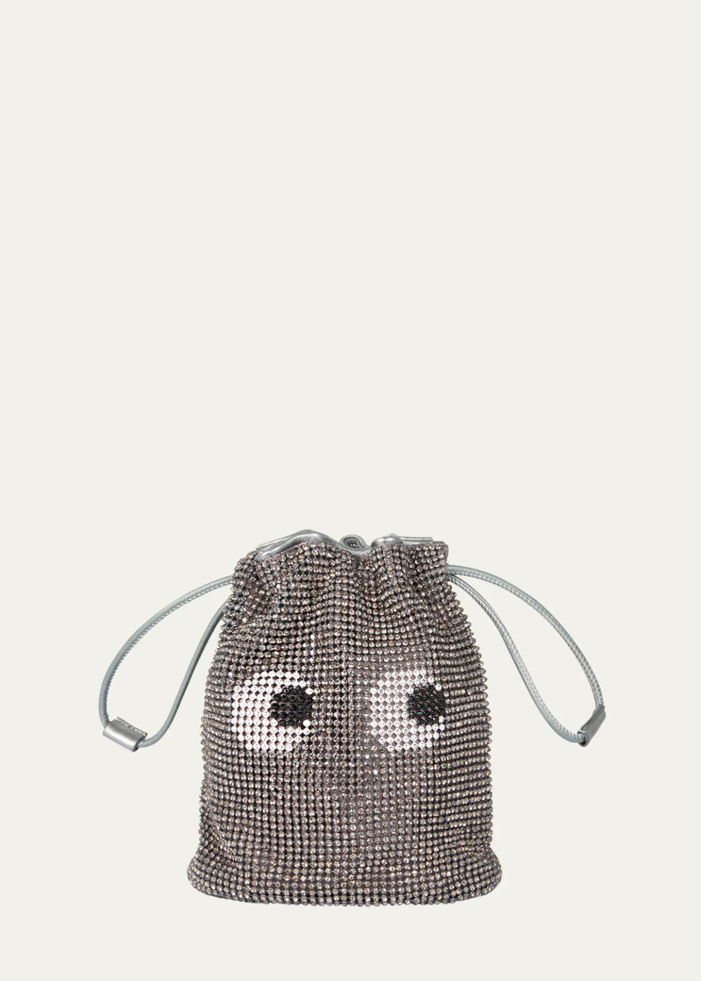 Anya HindmarchEyes Mesh Crystal Pouch Bag