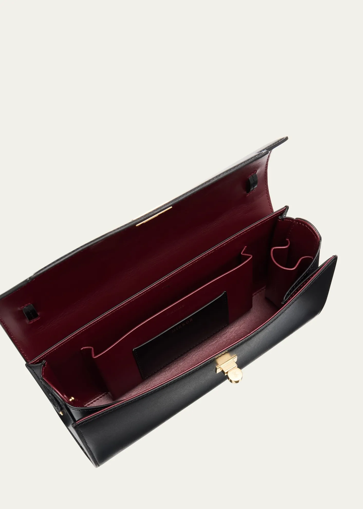 Anya HindmarchMortimer Boxy Leather Clutch Bag