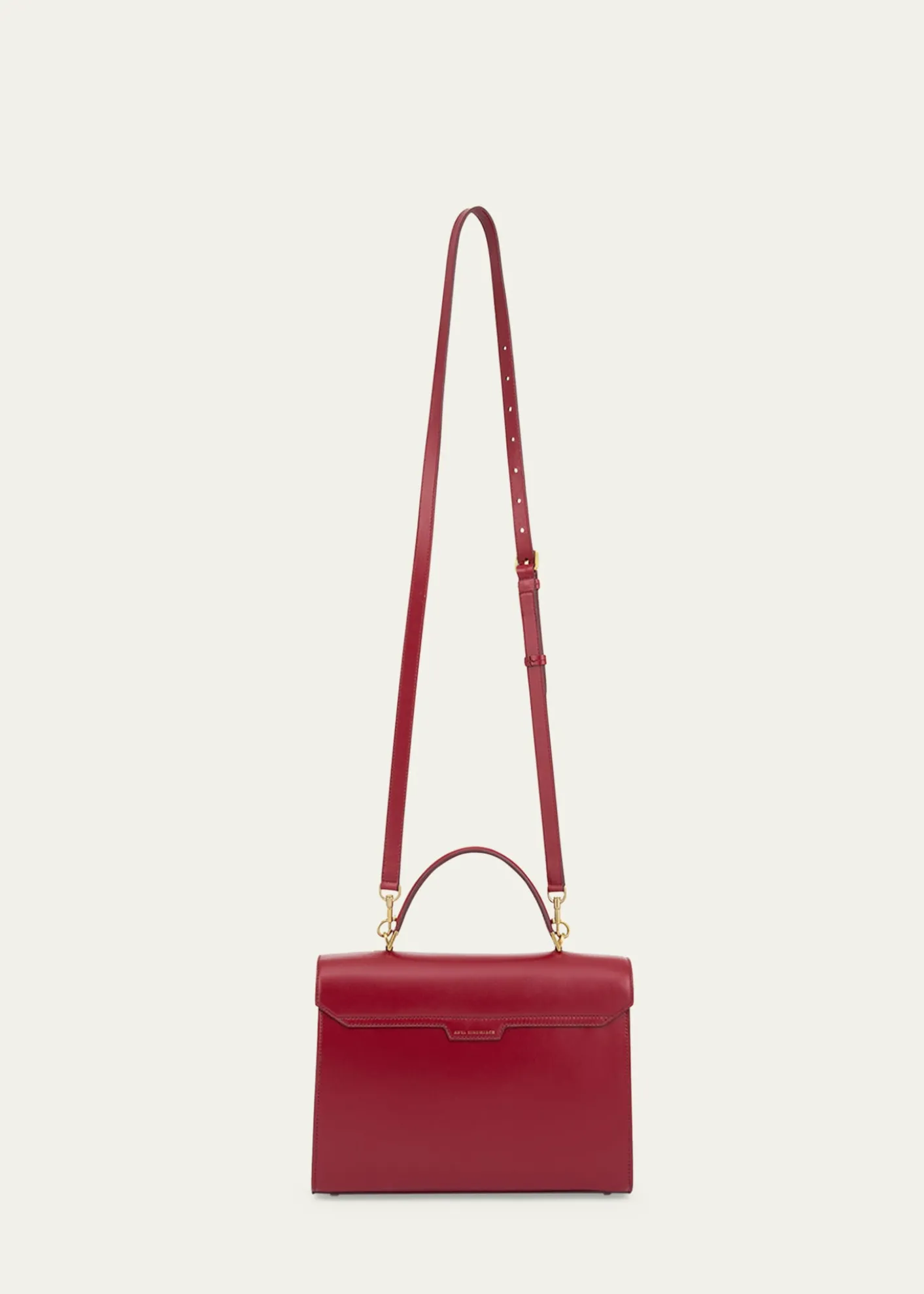 Anya HindmarchMortimer Shiny Leather Top-Handle Bag