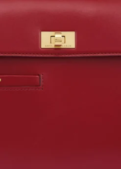 Anya HindmarchMortimer Shiny Leather Top-Handle Bag