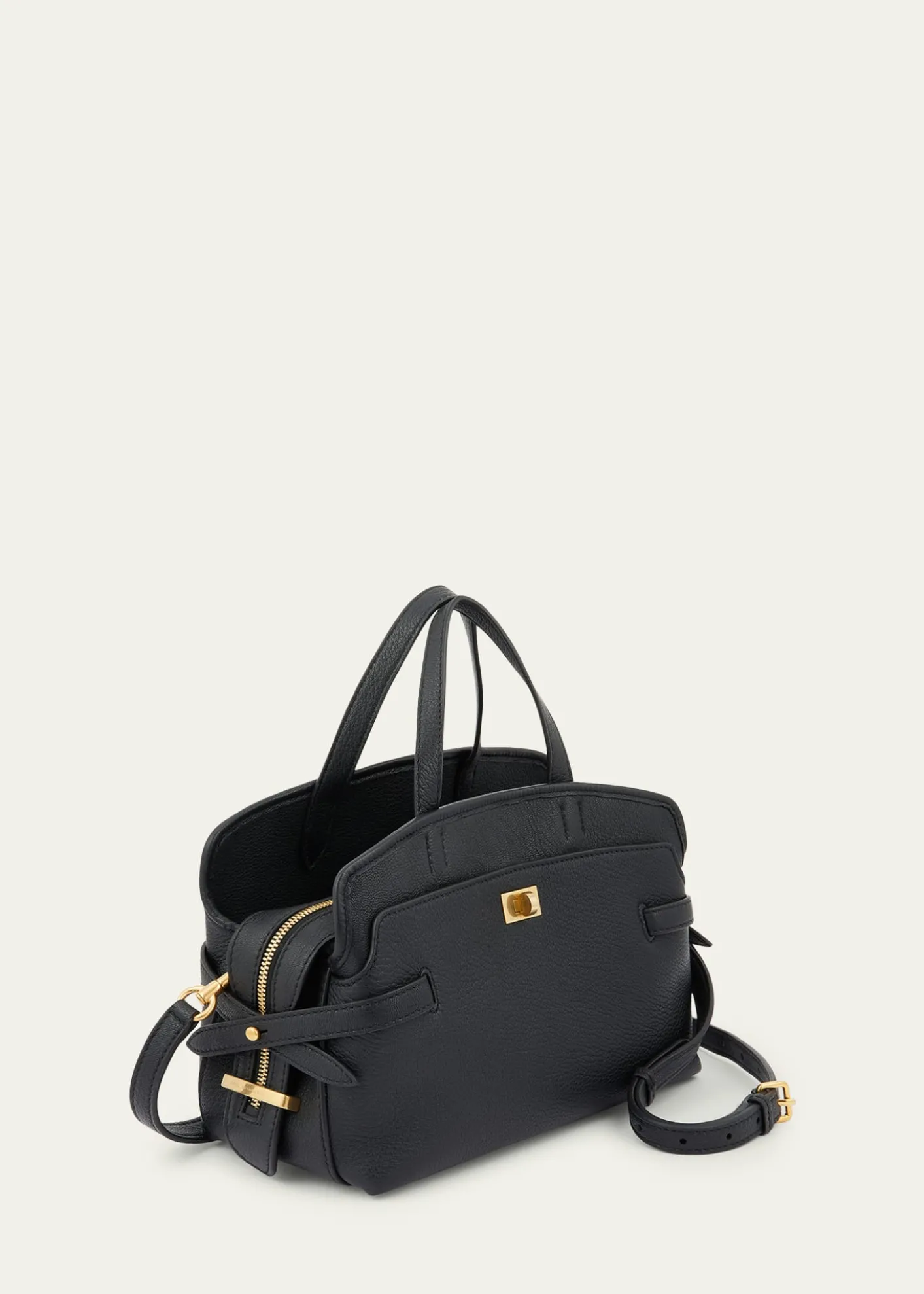 Anya HindmarchWilson Small Calf Leather Top-Handle Bag