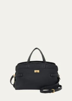 Anya HindmarchWilson Small Calf Leather Top-Handle Bag