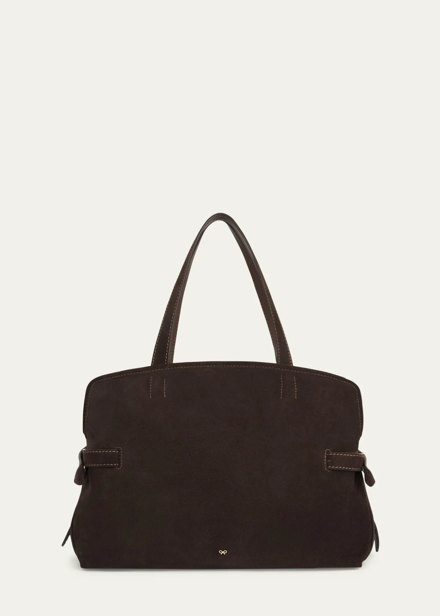 Anya HindmarchWilson Zip Suede Top-Handle Bag