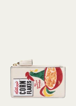 Anya Hindmarchx Kellogg's Corn Flakes Cereal Box Card Case