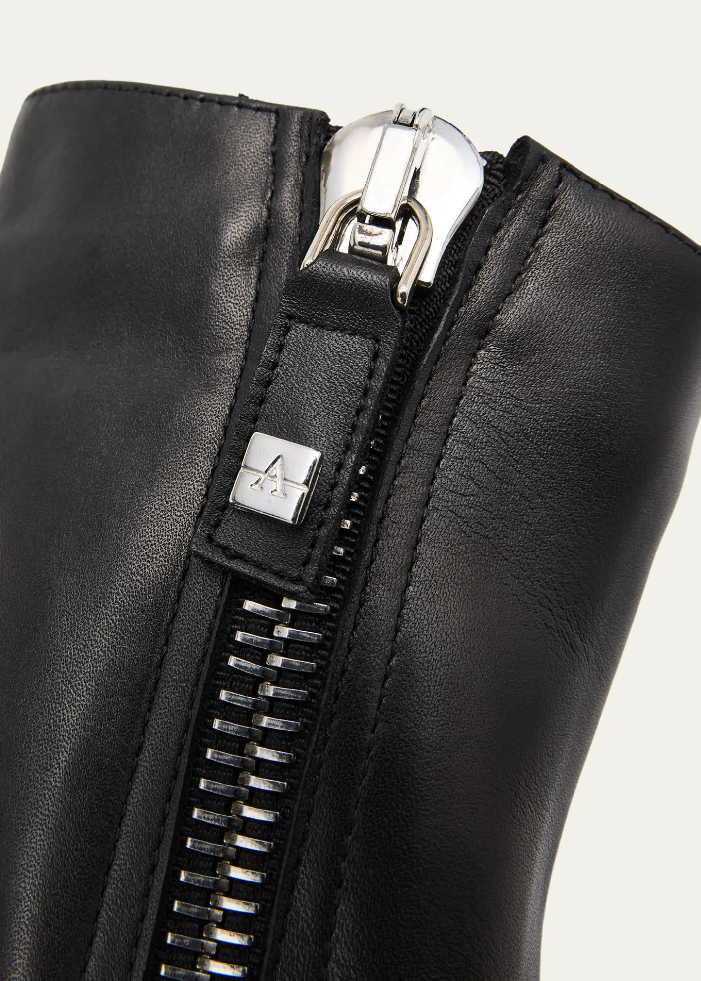 AquataliaEmma Water-Resistant Leather Ankle Boots