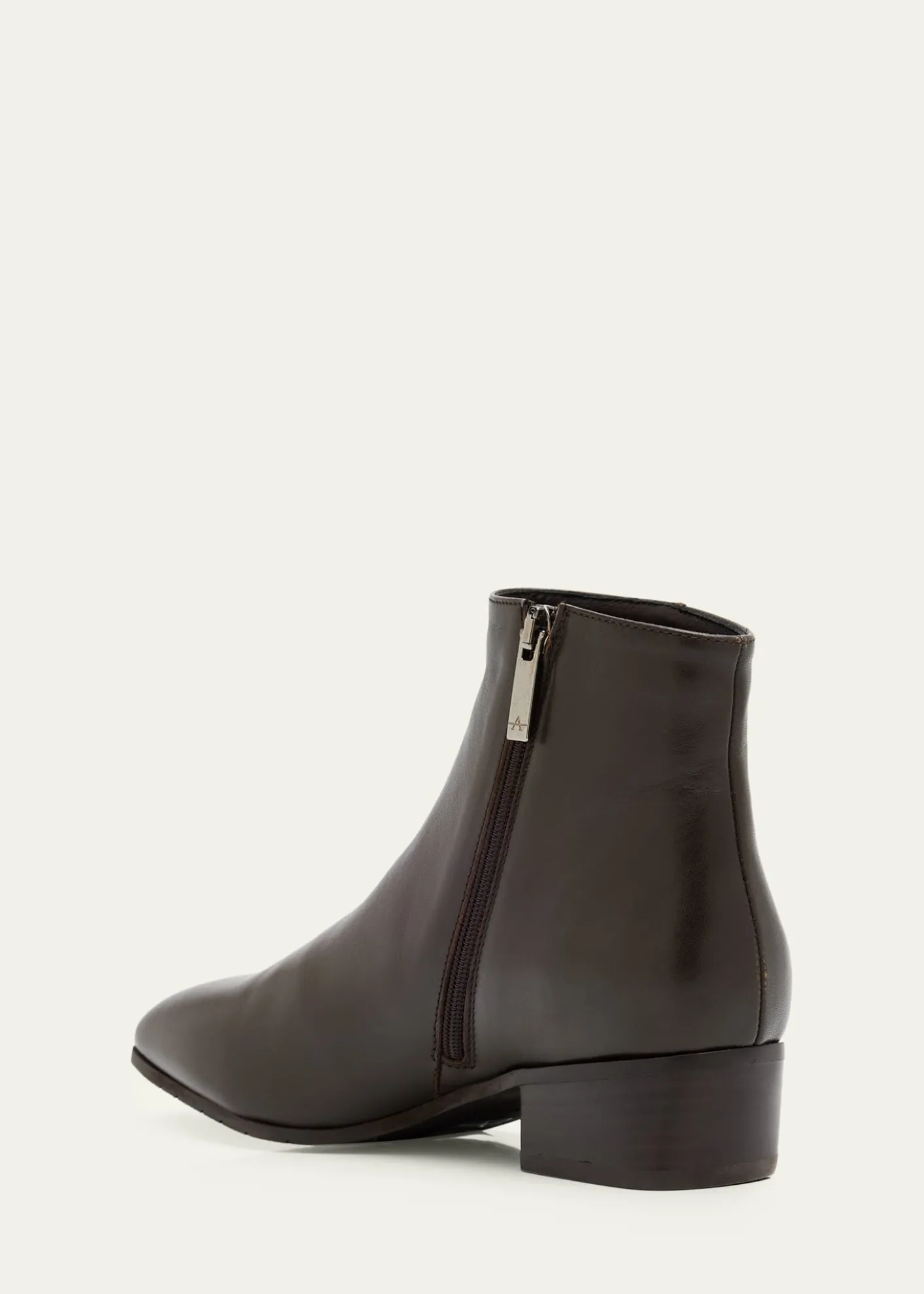 AquataliaFuoco Leather Ankle Booties