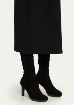 Aquatalia90mm Rhumba Suede Knee-High Boots