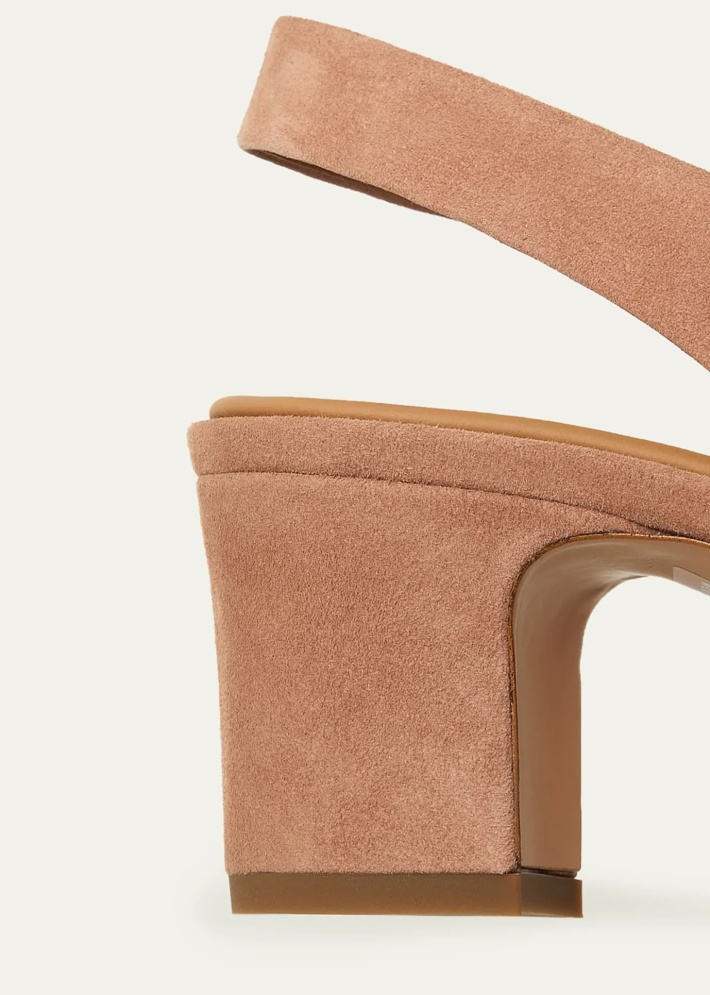 Aquatalia50mm Trevi Suede Slingback Pumps