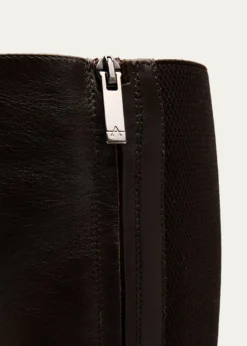 AquataliaRicarda Leather Knee-High Boots