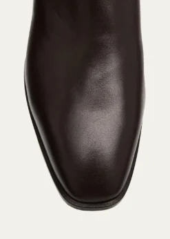 AquataliaRicarda Leather Knee-High Boots