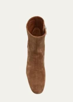 AquataliaUlyssa Waterproof Suede Ankle Boots with Hidden Wedge