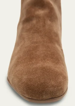 AquataliaUlyssa Waterproof Suede Ankle Boots with Hidden Wedge