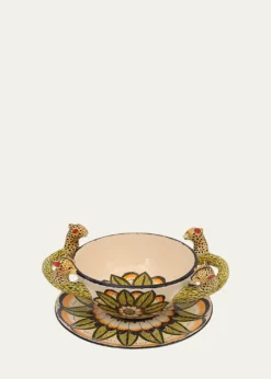 Ardmore Ceramic ArtCheetah Soup Bowl