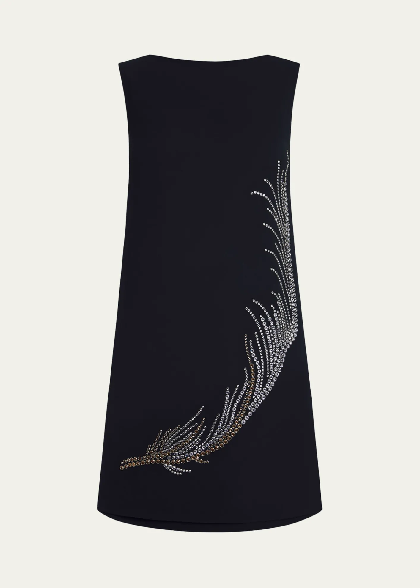 16ARLINGTONAyre Embellished Feather Mini Dress