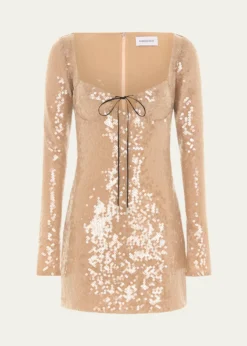 16ARLINGTONFranca Sequined Mini Dress