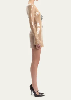 16ARLINGTONFranca Sequined Mini Dress