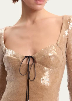 16ARLINGTONFranca Sequined Mini Dress