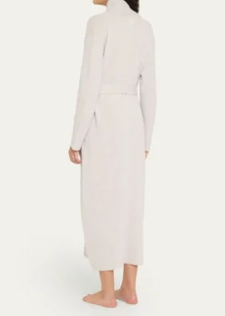 Arlotta CashmereBraided-Knit Cashmere Wrap Robe