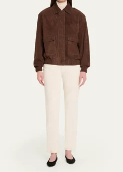 ArmaHalti Collared Suede Jacket