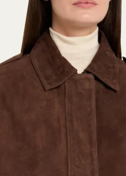 ArmaHalti Collared Suede Jacket