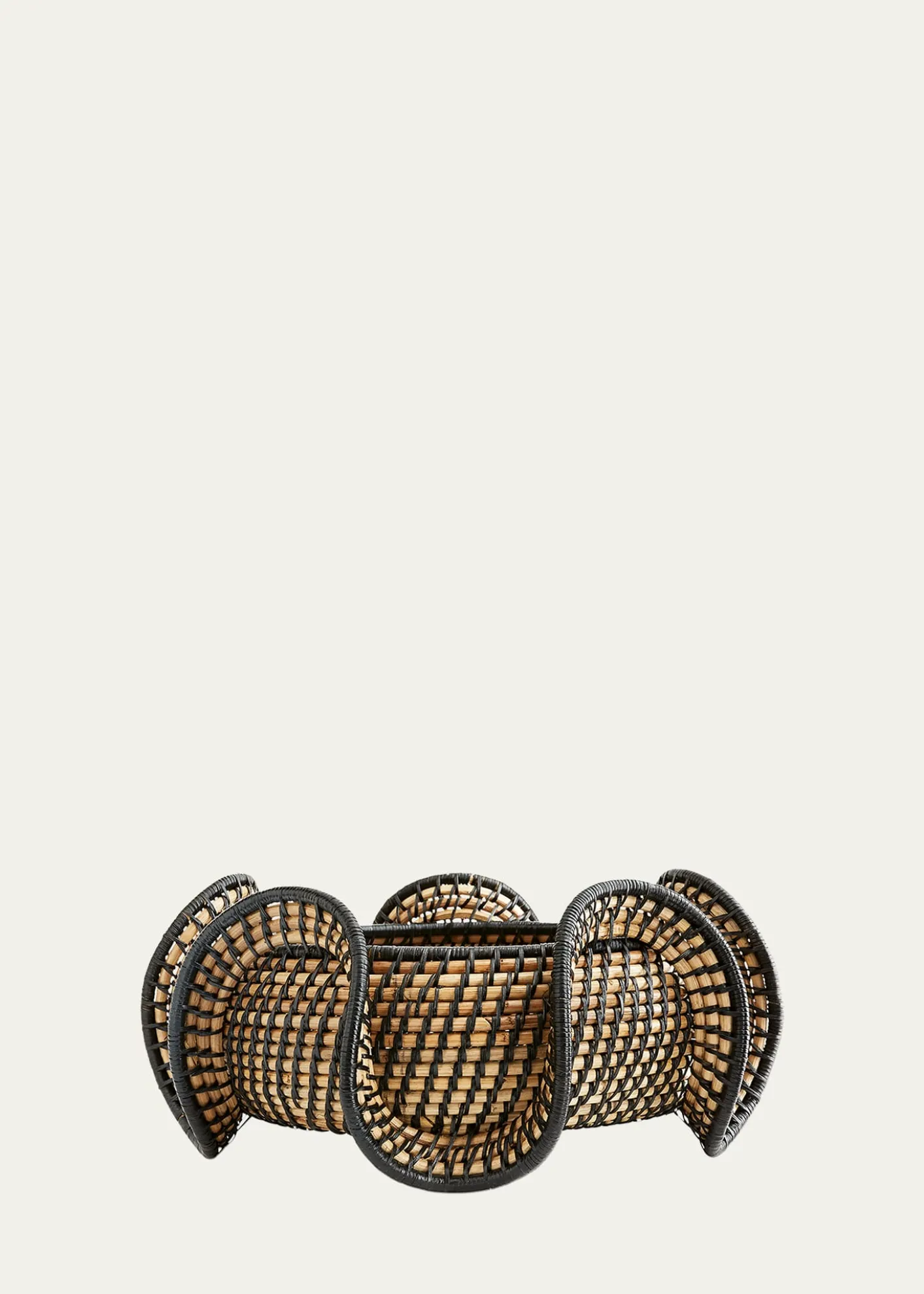 ArteriorsGrisha Sculpted Rattan Centerpiece Bowl