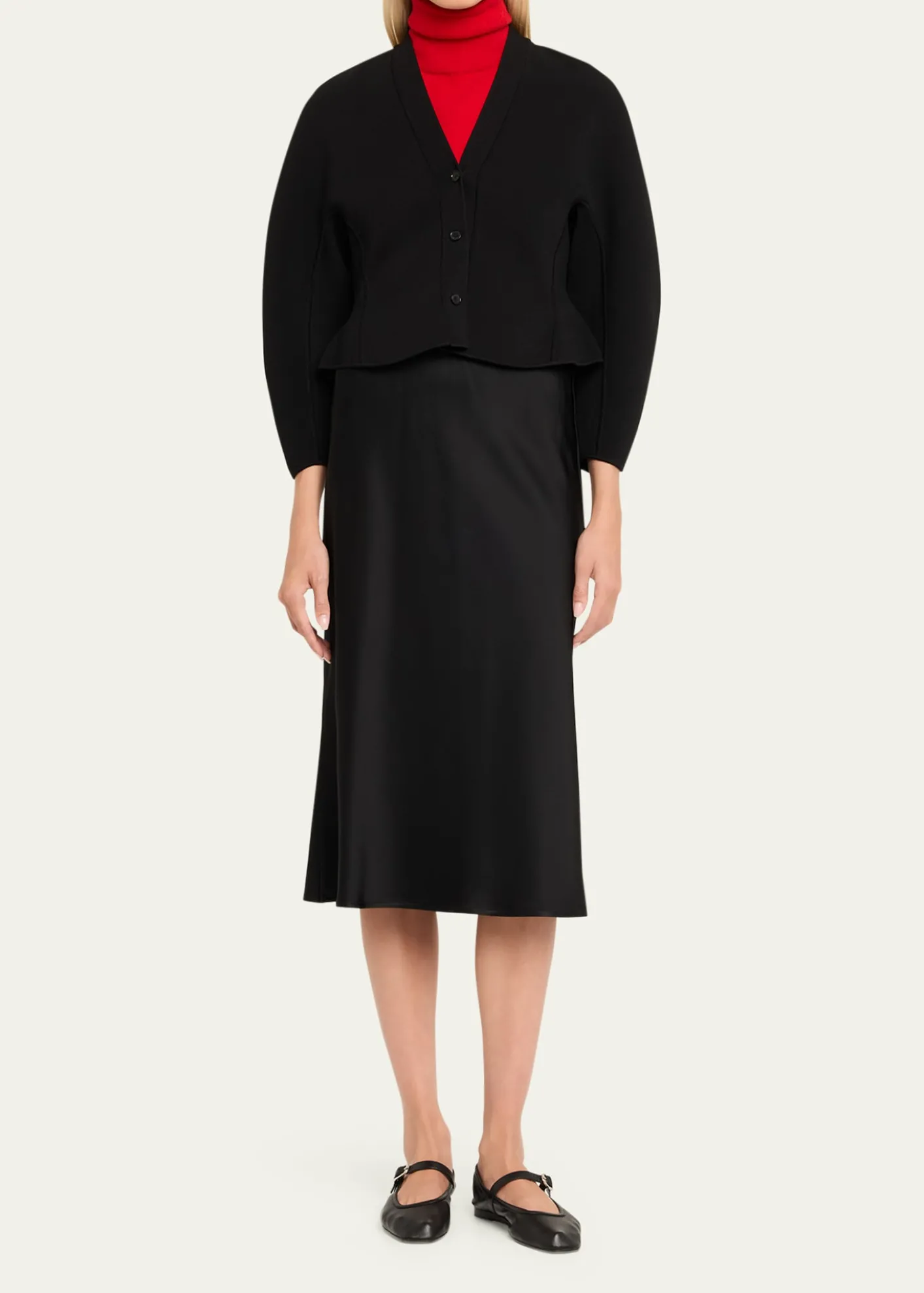 ASHLYNHenry Cropped Fine Knit Cardigan