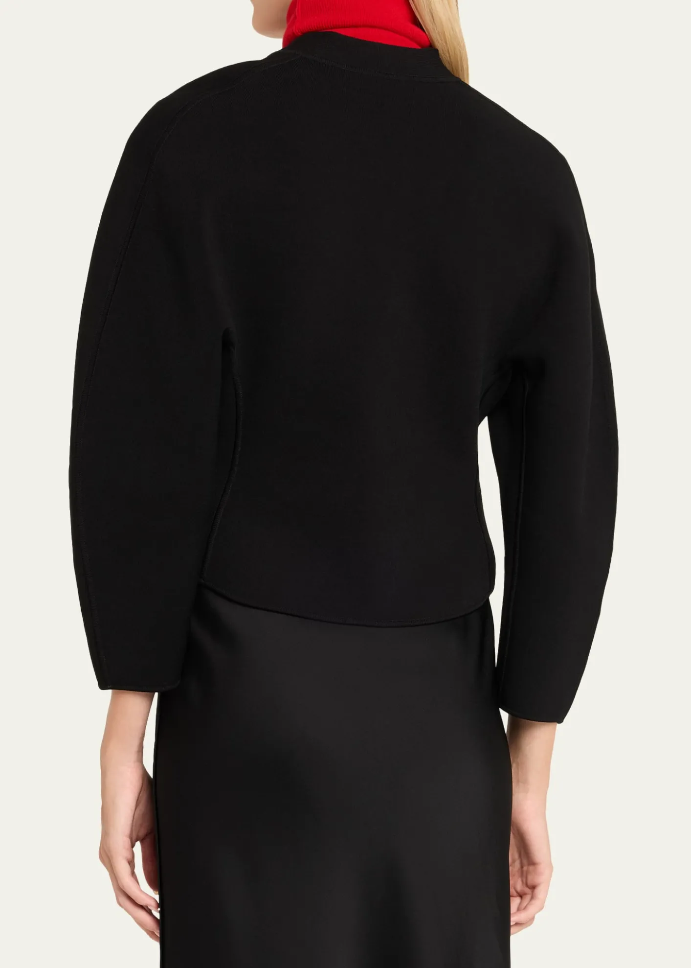 ASHLYNHenry Cropped Fine Knit Cardigan