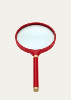AssoulineArchival Leather Magnifying Glass