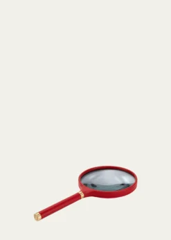AssoulineArchival Leather Magnifying Glass
