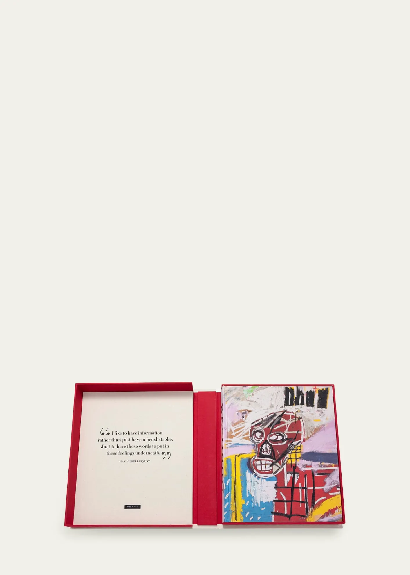 Assouline"Basquiat: The World of Jean-Michel" Book by ColourThemes, Bruno Bischofberger, and Contributors