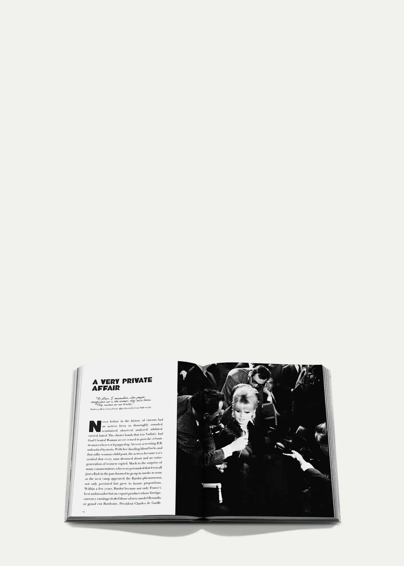 Assouline"Brigitte Bardot: Intimate" Book by Fabrice Gaignault