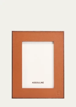 AssoulineHeritage Leather Picture Frame, 5