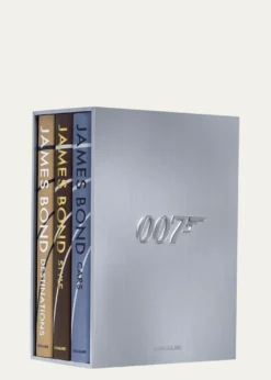 Assouline"James Bond Trilogy with Special Edition Slipcase" Collection